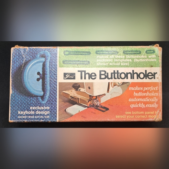 Vintage Greist The Buttonholer Automatic #6 Stitch - Picture 4 of 8